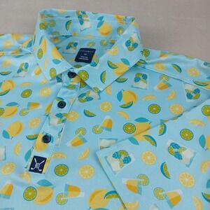 Con.Struct XL Mens Polo Shirt All Over 4 Way Stretch Performance Knit 23x28